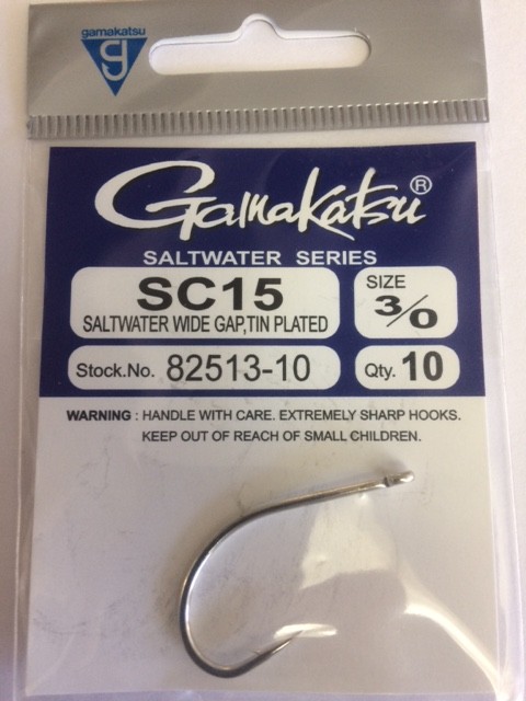 Gamakatsu SC17 Tarpon Hook, Saltwater Flies