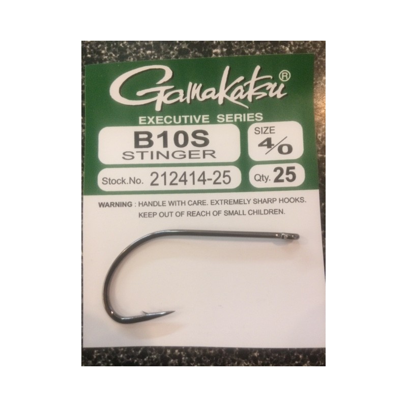 Gamakatsu B10S Stinger Hook 8